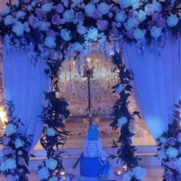 سفره و دیزاین بک عروس و داماد