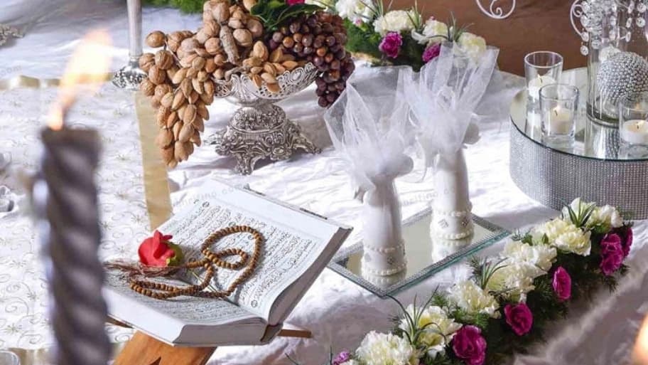 در سفره عقد چه وسایلی میگذارند و هر کدام چه فلسفه ای دارد؟